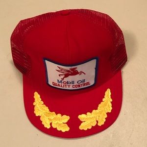 Mobil Oil Trucker hat